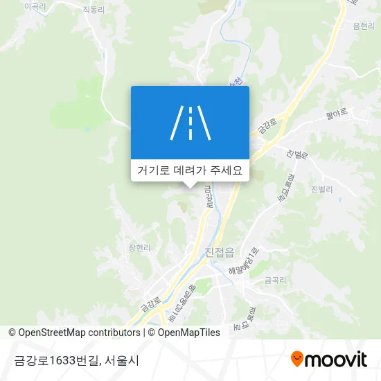 금강로1633번길 지도