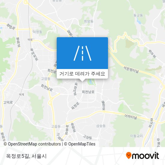 옥정로5길 지도