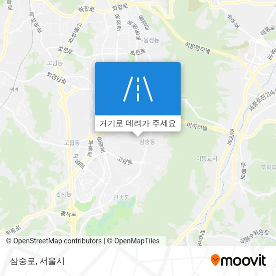 삼숭로 지도