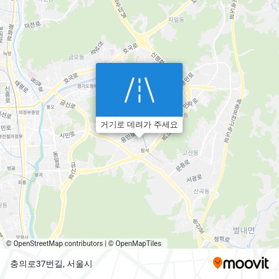 충의로37번길 지도