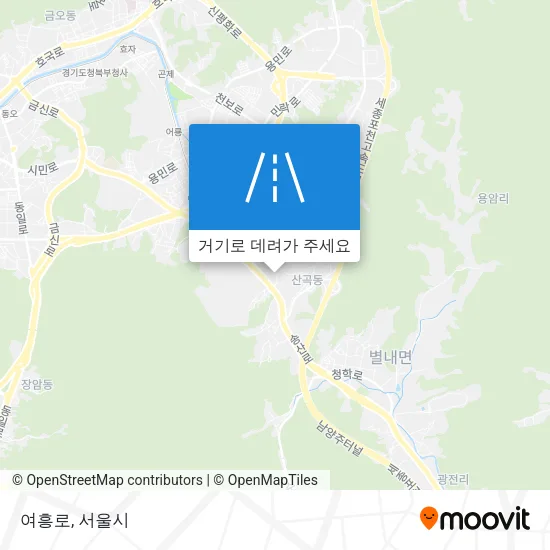 여흥로 지도