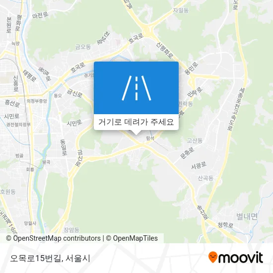 오목로15번길 지도
