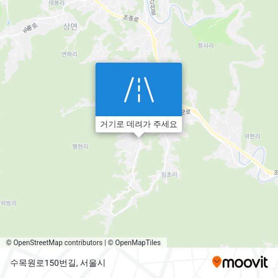 수목원로150번길 지도