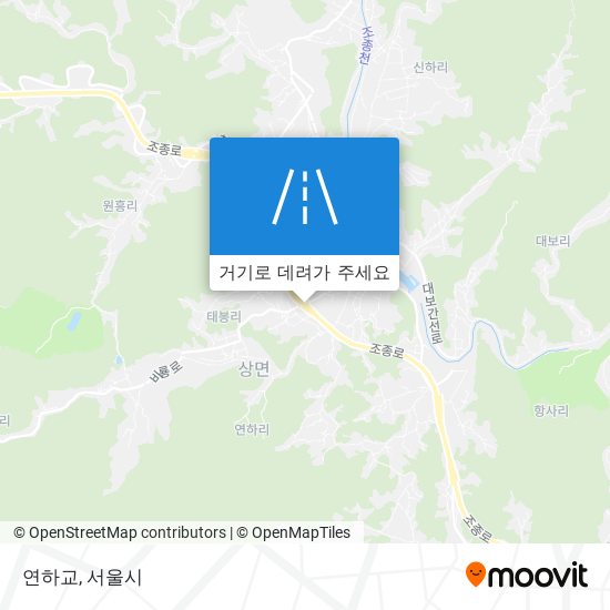 연하교 지도