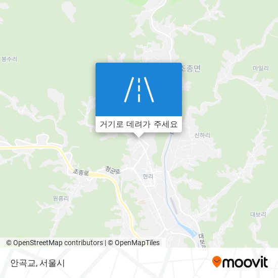 안곡교 지도