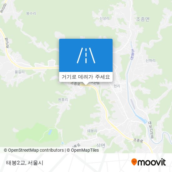 태봉2교 지도