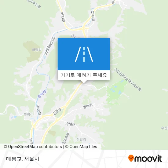 매봉교 지도