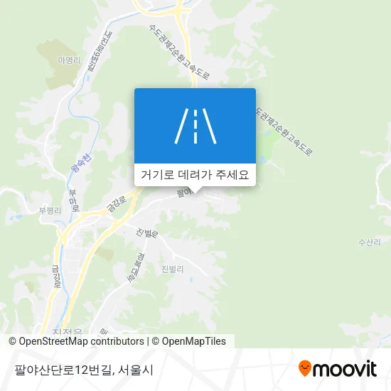 팔야산단로12번길 지도