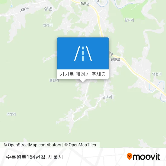 수목원로164번길 지도