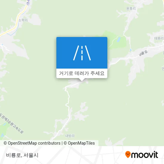 비룡로 지도