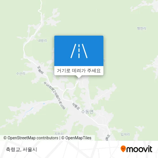 축령교 지도