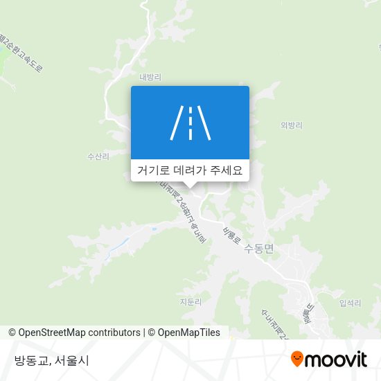 방동교 지도