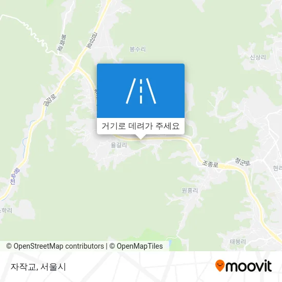 자작교 지도