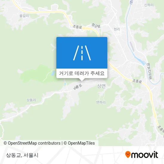 상동교 지도