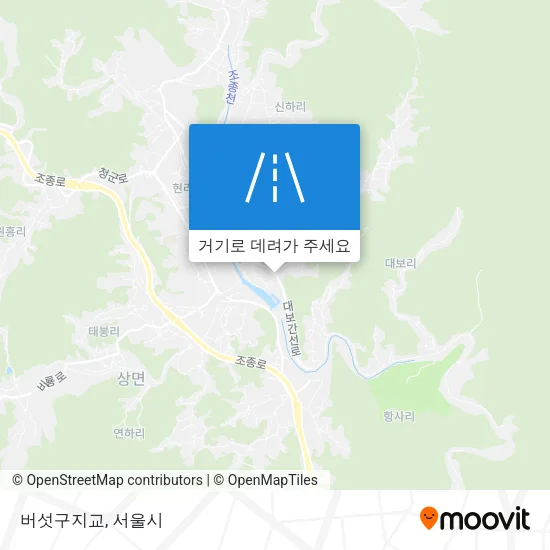 버섯구지교 지도