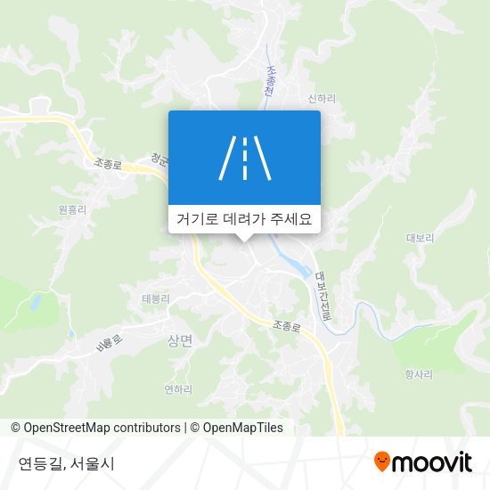 연등길 지도