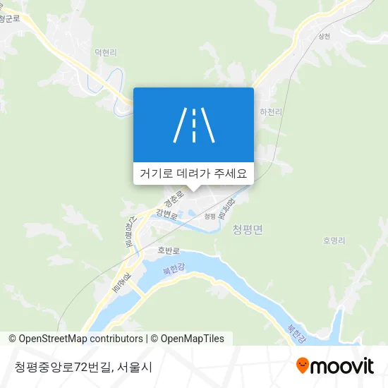 청평중앙로72번길 지도
