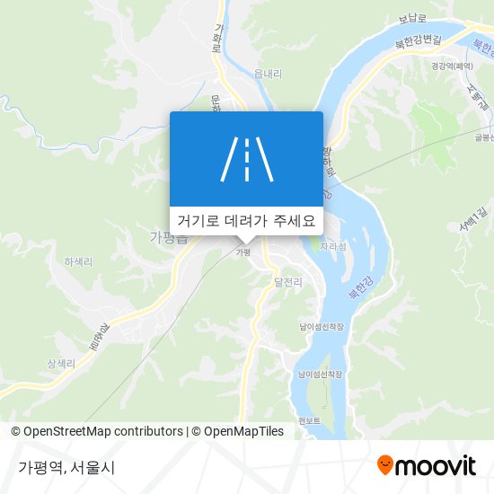 가평역 지도