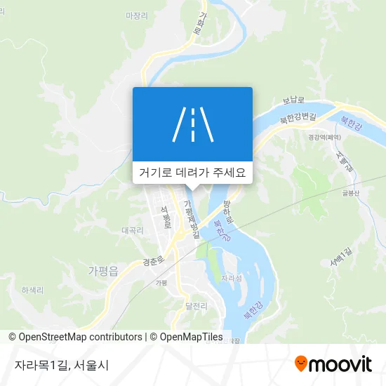 자라목1길 지도
