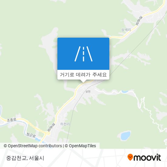 중감천교 지도