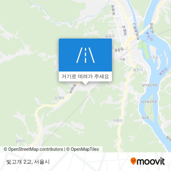 빛고개 2교 지도