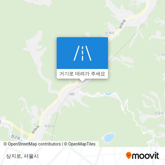 상지로 지도