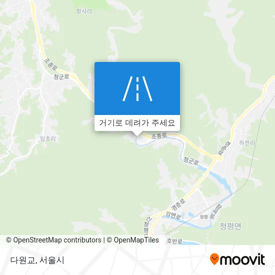 다원교 지도