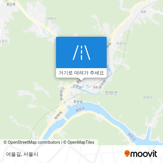 여울길 지도
