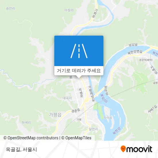 옥골길 지도