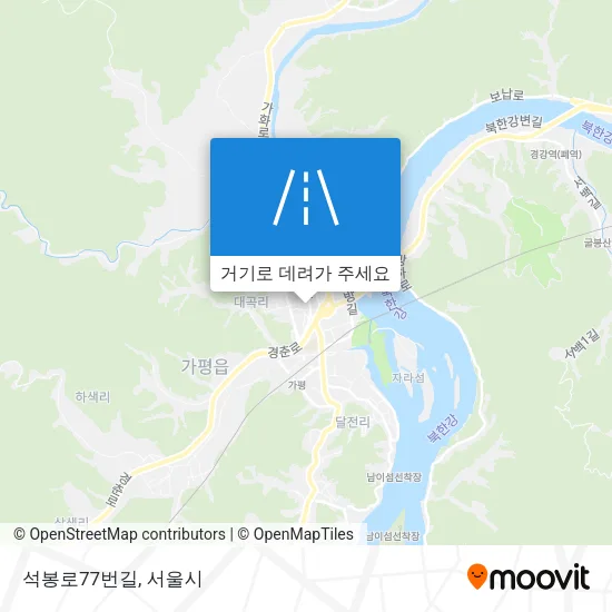 석봉로77번길 지도