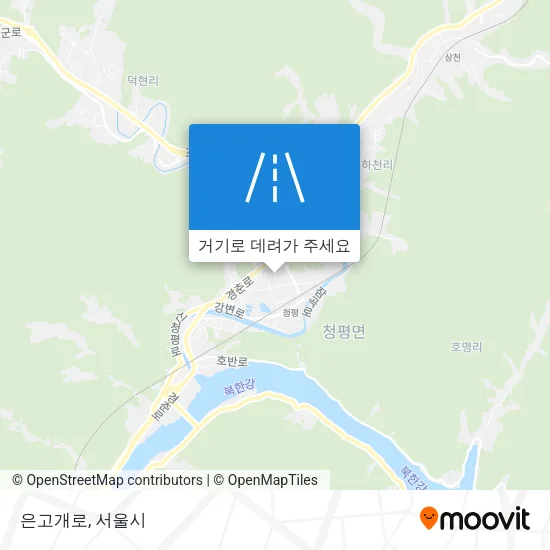 은고개로 지도