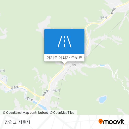 감천교 지도