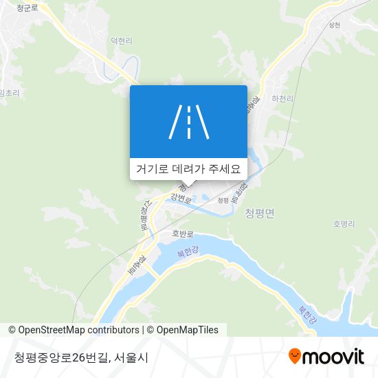 청평중앙로26번길 지도