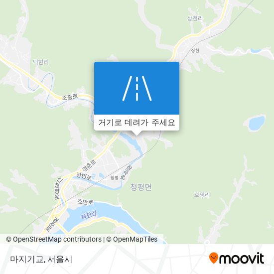 마지기교 지도