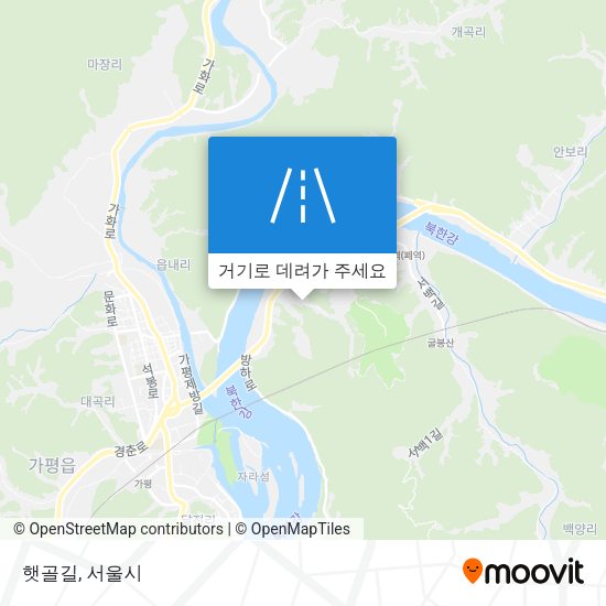 햇골길 지도