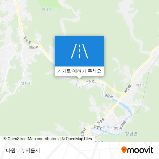 다원1교 지도