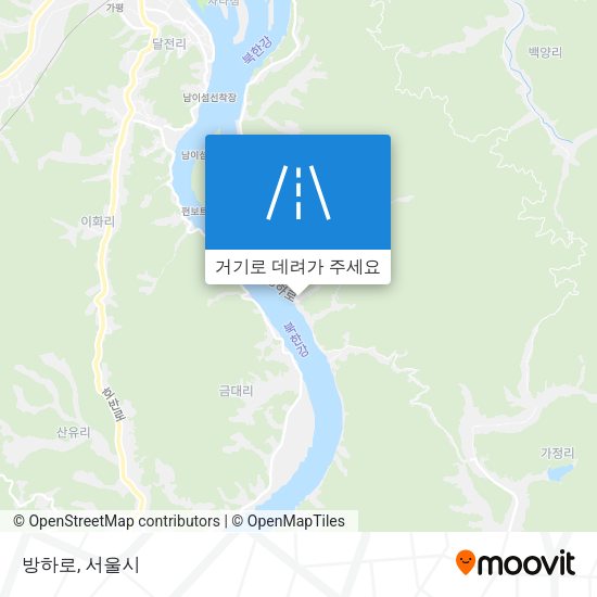 방하로 지도