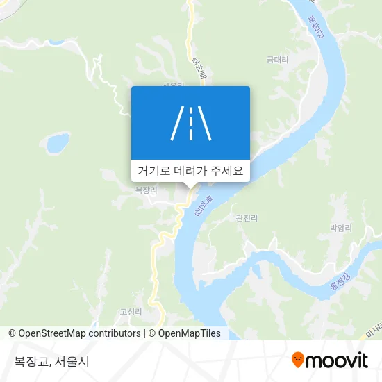 복장교 지도