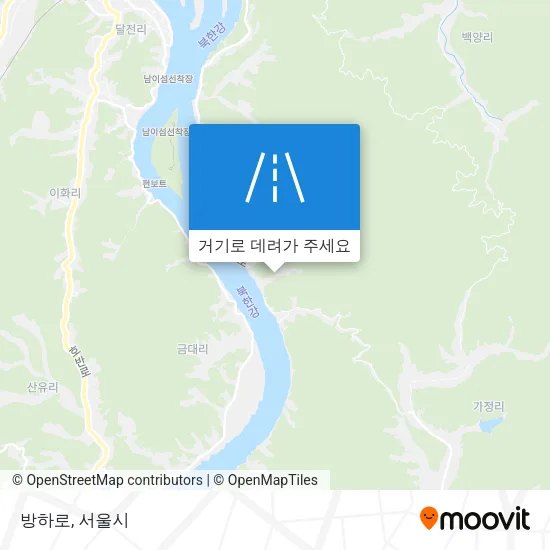 방하로 지도