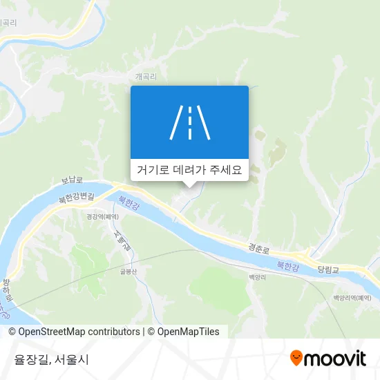 율장길 지도