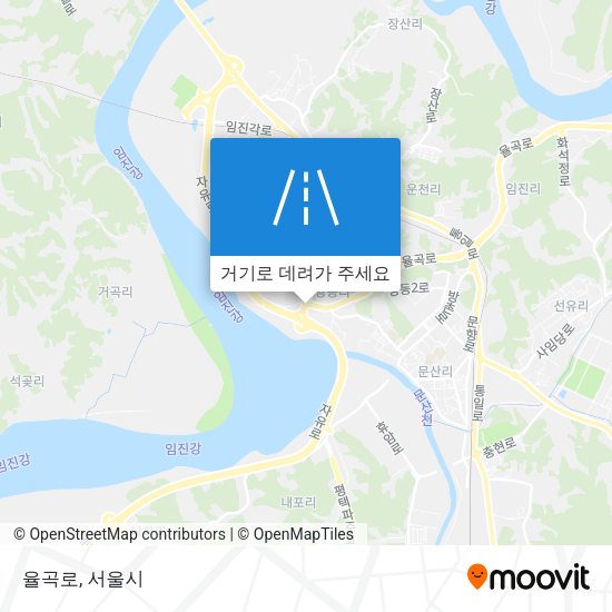 율곡로 지도