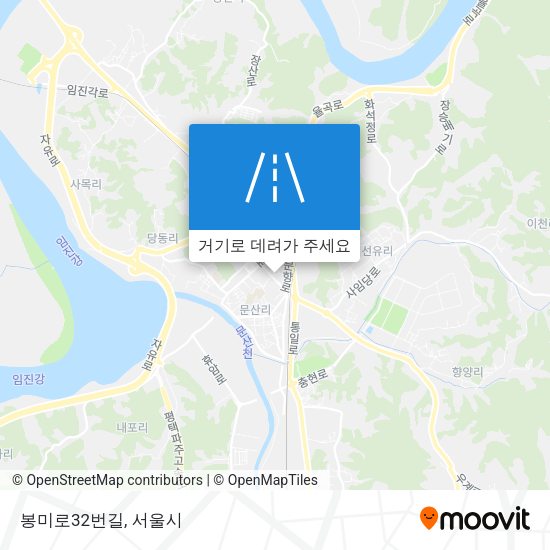 봉미로32번길 지도