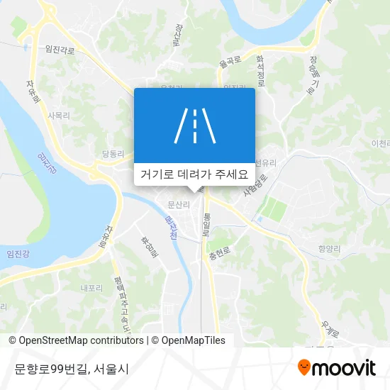 문향로99번길 지도