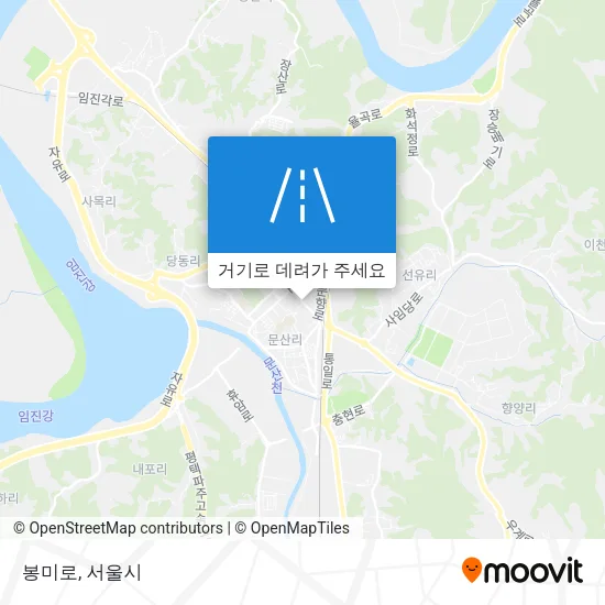 봉미로 지도