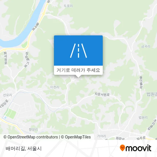 배머리길 지도