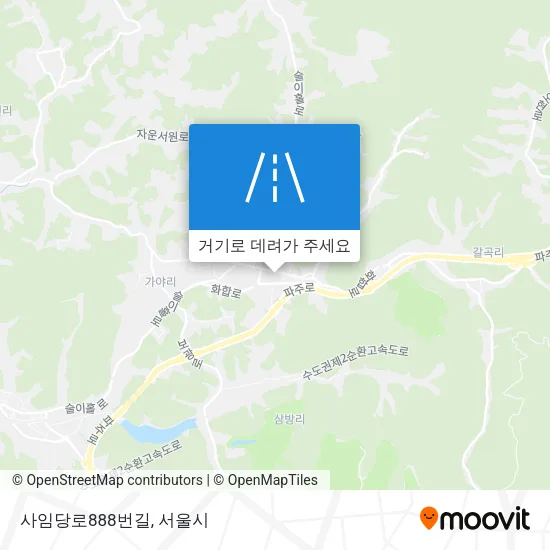사임당로888번길 지도