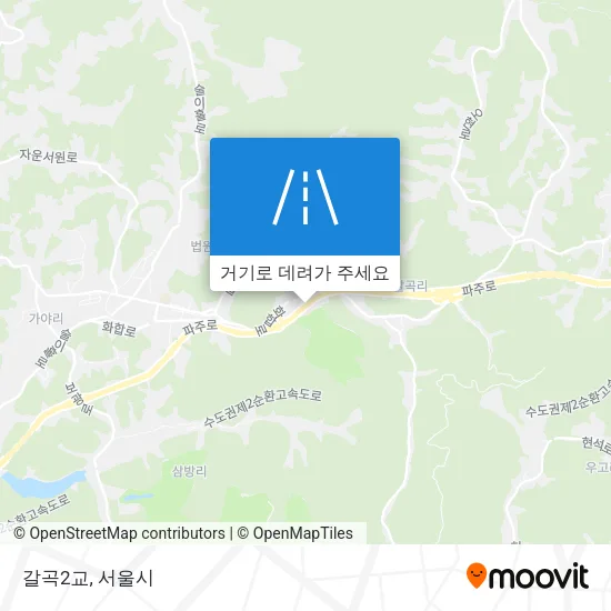 갈곡2교 지도