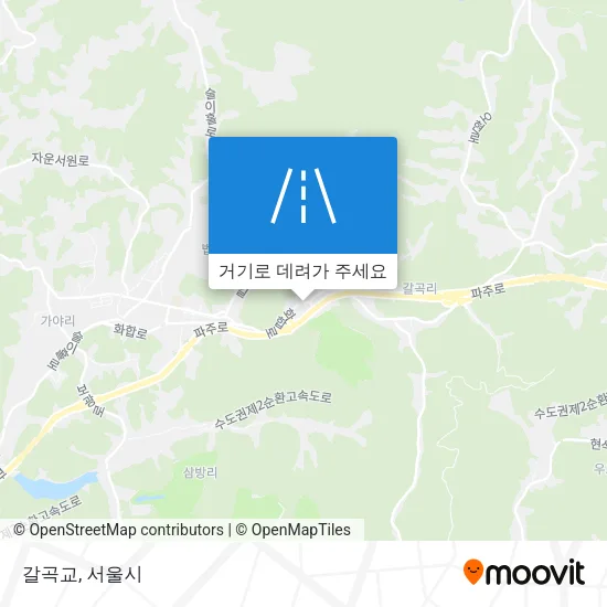 갈곡교 지도