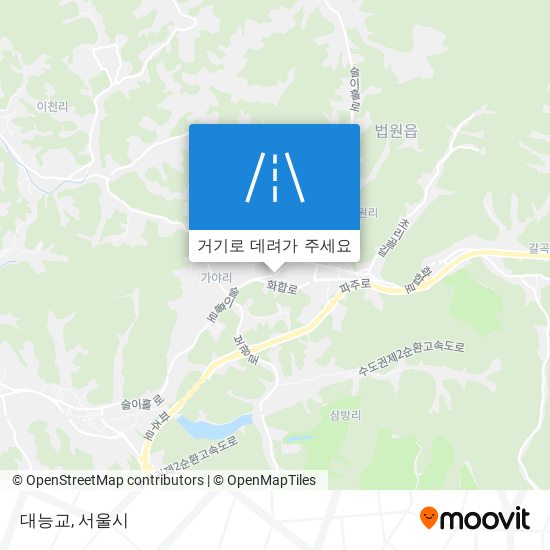 대능교 지도