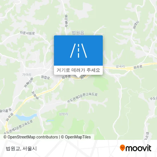 법원교 지도